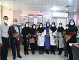 تقدیر از کارکنان آزمایشگاه مرکز بهداشت شهدای والفجر به مناسبت روز علوم آزمایشگاهی